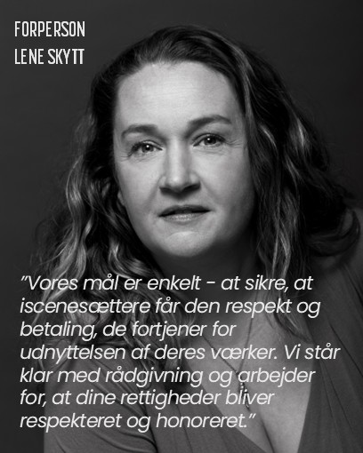 Ophavsret, iscenesættere, danske sceneinstruktører